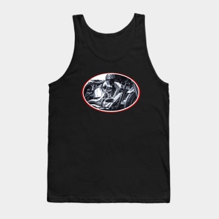 Motorcycle Bike engine Tank Top